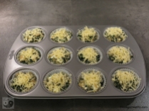 Quinoa-Spinat Muffins mit Feta Schritt 2a